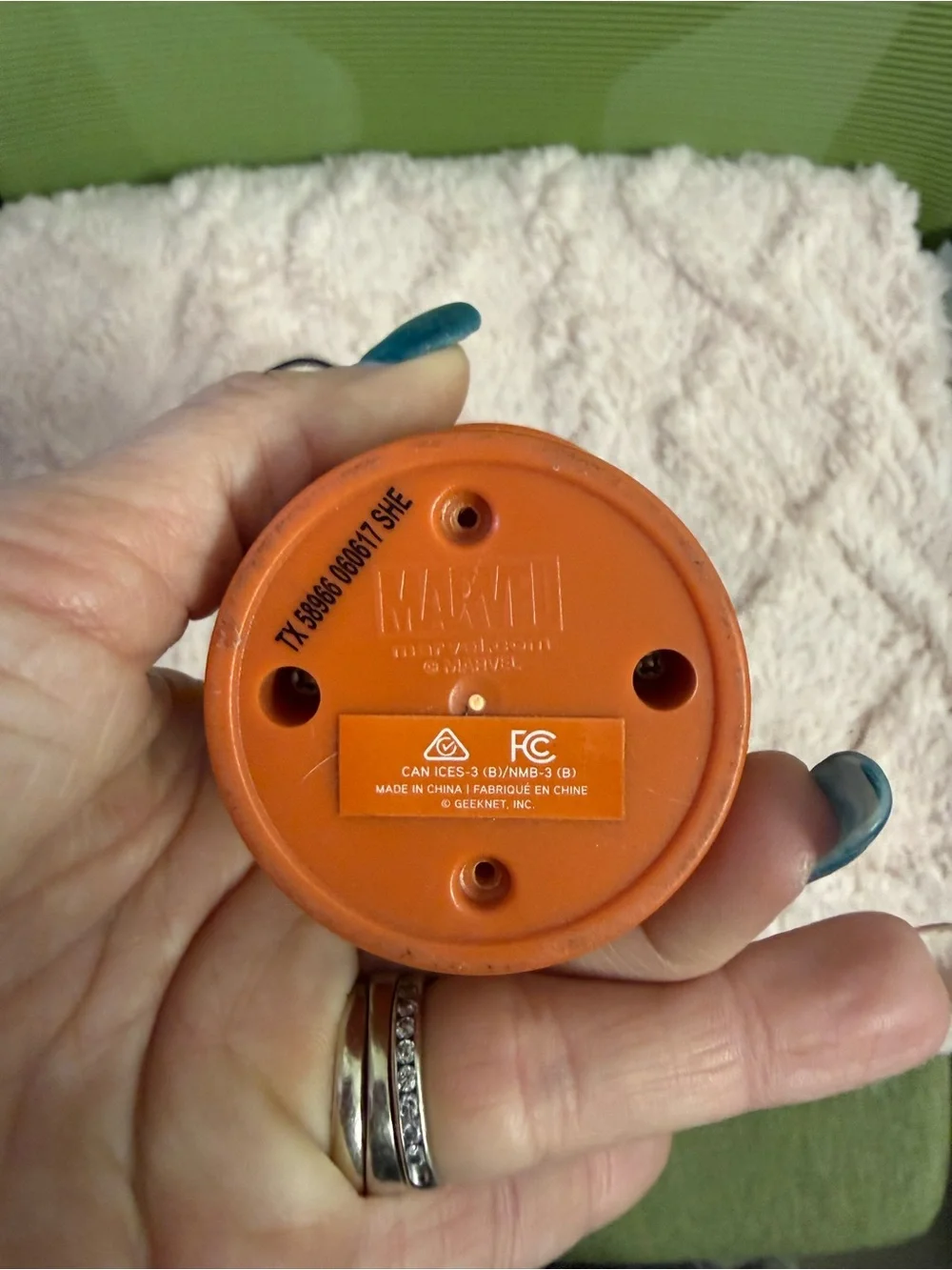 Marvel Groot USB Charging Cup in Orange and Green